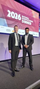 Iain & Kartik at the National Manufacturing Conference 